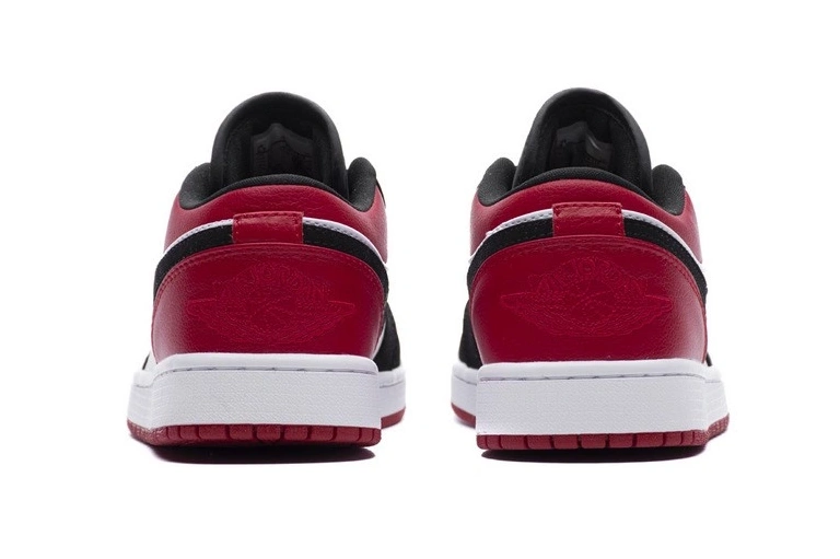 Low 553558-116 Black Toe Jordan  1 0201